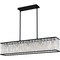 Quoizel Celeste Linear Chandelier 5 Lights Matte Black. PCCET538MBK - alternate 1